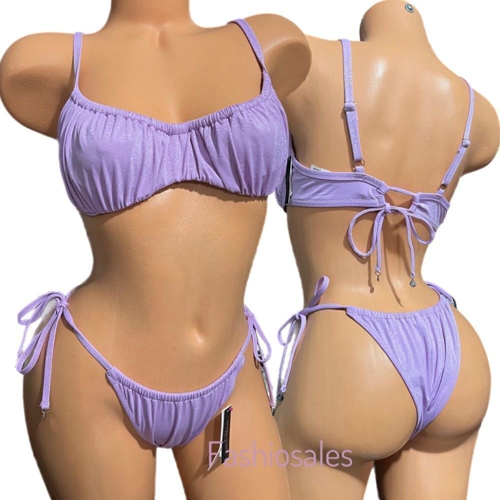 Victorias Secret Set Ruched Wicked Push Up without padding Bikini Top & bottom